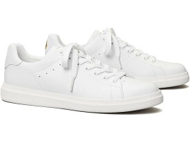 (取寄) トリーバーチ レディース ハウエル コート スニーカー Tory Burch women Tory Burch Howell Court Sneaker Titanium White/Titanium White