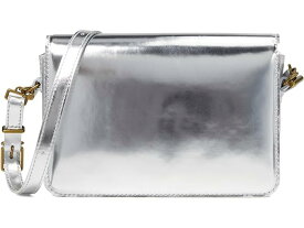 (取寄) メイドウェル レディース ザ トグル フラップ クロスボディ バッグ イン スペッチオ レザー Madewell women Madewell The Toggle Flap Crossbody Bag in Specchio Leather Silver