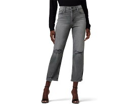 (取寄) ハドソン ジーンズ レディース レミ ハイライズ ストレート クロップ イン ストーン グレイ デストラクチャード Hudson Jeans women Hudson Jeans Remi High-Rise Straight Crop in Stone Grey Destructed Stone Grey Destructed
