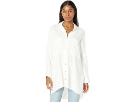 (取寄) ショウ ミー ユア ムームー レディース ジョンズ ボタンダウン シャツ Show Me Your Mumu women Show Me Your Mumu Johns Button-Down Shirt White Linen