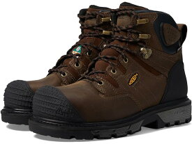 (取寄) キーン ユーティリティ メンズ CSA カムデン 6 ウォータープルーフ KEEN Utility men KEEN Utility CSA Camden 6" Waterproof Dark Earth/Black