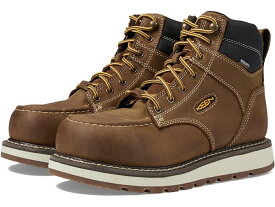 (取寄) キーン ユーティリティ メンズ シンシナティ 6 カーボン ファイバー トゥ ウォータープルーフ KEEN Utility men KEEN Utility Cincinnati 6" Carbon Fiber Toe Waterproof Belgian/Sandshell