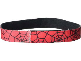 (取寄) マイセルフ ベルト キッズ イージー ワン ハンディド ベルト スパイダー ウエブ (トドラー/リトル キッズ/ビッグ キッズ) Myself Belts kids Myself Belts Easy One Handed Belt Spider Web (Toddler/Little Kids/Big Kids) Red