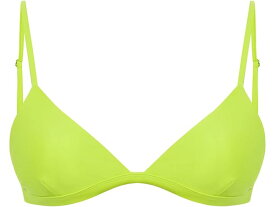 (取寄) ミーガ スイムウェア レディース アライ ビキニ トップ ウィズ アジャスタブル ストラップ MIGA Swimwear women MIGA Swimwear Ally Bikini Top with Adjustable Straps Lime Green