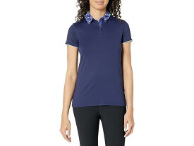 (取寄) アンダーアーマー レディース イソ-チル ポロ Under Armour women Under Armour Iso-Chill Polo Midnight Navy/Metallic Silver