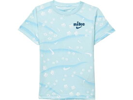 (取寄) ナイキ キッズ ボーイズ トラック パック ショート スリーブ オール オーバー プリント ティー (リトル キッズ) Nike Kids boys Nike Kids Track Pack Short Sleeve All Over Print Tee (Little Kids) Glacier Blue