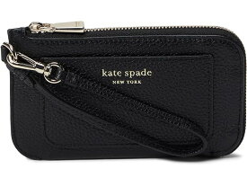 (取寄) ケイトスペード レディース アヴァ ペブルド レザー コイン カード ケース リスレット Kate Spade New York women Kate Spade New York Ava Pebbled Leather Coin Card Case Wristlet Black