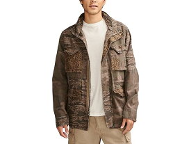 (取寄) ラッキーブランド メンズ パッチワーク カモ フィールド ジャケット Lucky Brand men Lucky Brand Patchwork Camo Field Jacket Camo Multi