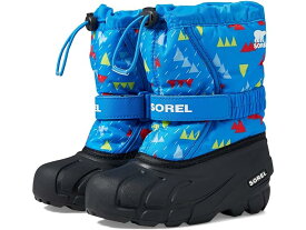 (取寄) ソレル キッズ キッズ フラーリー プリント (トドラー/リトル キッド) SOREL Kids kids SOREL Kids Flurry Print (Toddler/Little Kid) Hyper Blue/Black