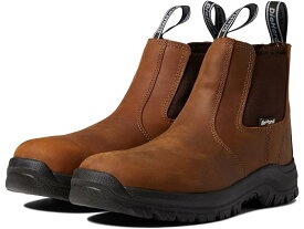 (取寄) ダイハード メンズ ポララ ソフト トゥ チェルシー DieHard men DieHard Polara Soft Toe Chelsea Brown