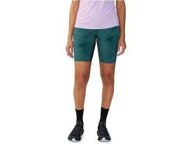 (取寄) マウンテンハードウェア レディース チョックストーン トレイル タイト ショーツ Mountain Hardwear women Mountain Hardwear Chockstone Trail Tight Shorts Aqua Green Nebula Print