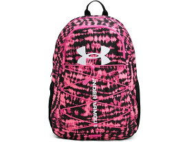 (取寄) アンダーアーマー ハッスル スポーツ バックパック Under Armour Under Armour Hustle Sport Backpack Fluo Pink/Black/White