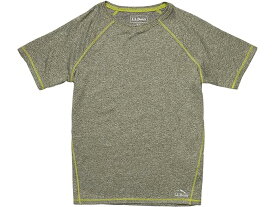 (取寄) エルエルビーン キッズ トレイル ティー ショート スリーブ (ビッグ キッズ) L.L.Bean kids L.L.Bean Trail Tee Short Sleeve (Big Kids) Kelp Green