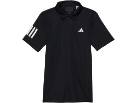 (取寄) アディダス キッズ キッズ クラブ テニス 3ストライプ ポロ シャツ (リトル キッズ/ビッグ キッズ) adidas Kids kids adidas Kids Club Tennis 3-Stripes Polo Shirt (Little Kids/Big Kids) Black