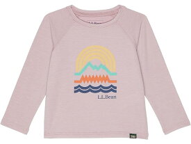 (取寄) エルエルビーン キッズ エブリデイ サン スマート ロング スリーブ ティー (トドラー L.L.Bean kids L.L.Bean Everyday Sun Smart Long Sleeve Tee (Toddler Light Mauve Geo