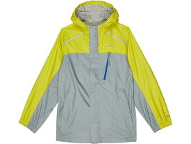 (取寄) エルエルビーン キッズ トレイル モデル レイン ジャケット カラーブロック (ビッグ キッズ) L.L.Bean kids L.L.Bean Trail Model Rain Jacket Color-Block (Big Kids) Gray Pebble/Yellow Sun