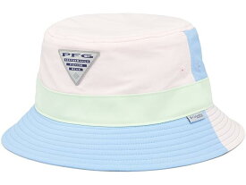 (取寄) コロンビア パフォーマンス フィッシング ギア スラック タイド バケット ハット Columbia Columbia PFG Slack Tide Bucket Hat Satin Pink/Agate Blue/Key West