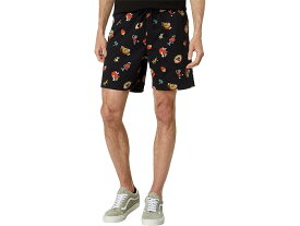 (取寄) バンズ メンズ レンジ リラックスド-フィット エラスティック ショーツ Vans men Vans Range Relaxed Elastic Shorts Black/Scarlet Ibis