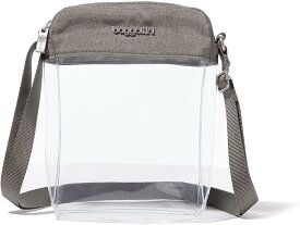 (取寄) バッガリーニ レディース クリア スタジアム エクスプローラ クロスボディ Baggallini women Baggallini Clear Stadium Explorer Crossbody Sterling Shimmer