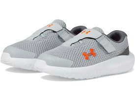 (取寄) アンダーアーマー キッズ ボーイズ サージ 4 オルタネイト クロージャー (トドラー) Under Armour Kids boys Under Armour Kids Surge 4 Alternate Closure (Toddler) Mod Gray/Castlerock/Phoenix Fire