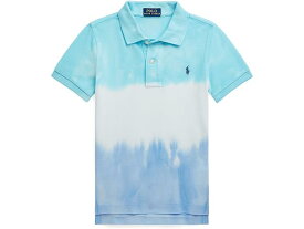 (取寄) ラルフローレン キッズ ボーイズ タイダイ コットン メッシュ ポロ シャツ (リトル キッズ) Polo Ralph Lauren Kids boys Polo Ralph Lauren Kids Tie-Dye Cotton Mesh Polo Shirt (Little Kids) Island Aqua Tie-Dye