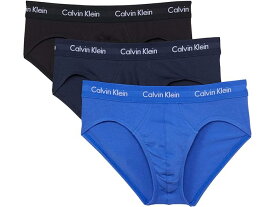 (取寄) カルバンクライン アンダーウェア メンズ コットン ストレッチ マルチパック ヒップ ブリーフ Calvin Klein Underwear men Calvin Klein Underwear Cotton Stretch Multipack Hip Brief Black 1