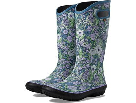 (取寄) ボグス レディース レインブーツ - ビンテージ フローラル Bogs women Bogs Rainboot - Vintage Floral Light Blue Multi