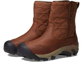 (取寄) キーン レディース ベティ ブート プル-オン ウォータープルーフ KEEN women KEEN Betty Boot Pull-On Waterproof Brown/Black