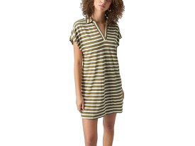 (取寄) サンクチュアリ レディース ジョニー カラー T-シャツ ドレス Sanctuary women Sanctuary Johnny Collar T-shirt Dress Light Ecru Olive Stripe