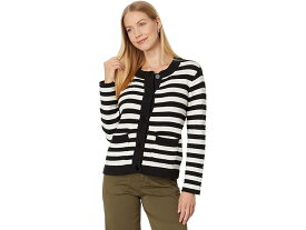 (取寄) サンクチュアリ レディース ニット ジャケット Sanctuary women Sanctuary Knitted Jacket Chalk/Black Stripe