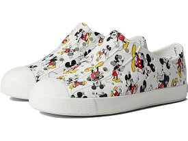 (取寄) ネイティブシューズ キッズ ガールズ ジェファーソン ディズニー プリント (リトル キッド) Native Shoes Kids girls Native Shoes Kids Jefferson Disney Print (Little Kid) Shell White/Shell White/Mickey All Over Print