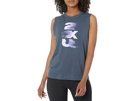 (取寄) ツータイムズユー レディース フォーム タンク 2XU women 2XU Form Tank India Ink/Lavender