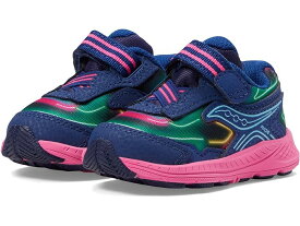 (取寄) サッカニー キッズ ボーイズ ライド 10 (トドラー/リトル キッド) Saucony Kids boys Saucony Kids Ride 10 (Toddler/Little Kid) Neon/Blue/Pink