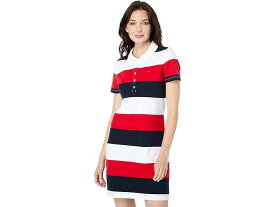(取寄) トミーヒルフィガー レディース ストライプ ポロ ドレス Tommy Hilfiger women Tommy Hilfiger Stripe Polo Dress Iconic Multi