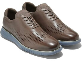 (取寄) コールハーン メンズ 2 ゼログランド レーザー ウイング ティップ オックスフォード ライン Cole Haan men Cole Haan 2.Zerogrand Laser Wing Tip Oxford Lined Morel/Folkstone Gray