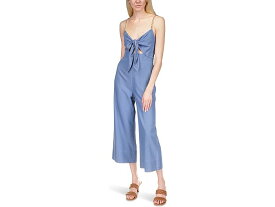 (取寄) マイケルコース レディース シャンブレー タイ ジャンプスーツ MICHAEL Michael Kors women MICHAEL Michael Kors Chambray Tie Jumpsuit Light Cadet Wash