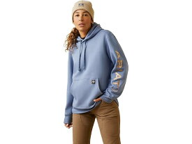 (取寄) アリアット レディース リーバー グラフィック ブーディ Ariat women Ariat Rebar Graphic Hoodie Colony Blue