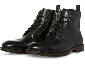 (取寄) スティーブマデン メンズ デイロン Steve Madden men Steve Madden Daylon Black Leather