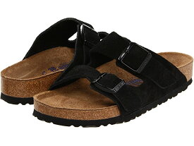 (取寄) ビルケンシュトック アリゾナ ソフト フットベッド - スエード (ユニセックス) Birkenstock Birkenstock Arizona Soft Footbed - Suede (Unisex) Black Suede