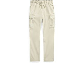 (取寄) ラルフローレン キッズ ボーイズ ストレッチ チノ カーゴ パンツ (ビッグ キッド) Polo Ralph Lauren Kids boys Stretch Chino Cargo Pants (Big Kid) Classic Stone