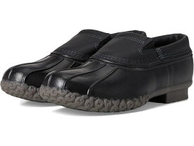 (取寄) エルエルビーン メンズ ラバー モック スリッポン L.L.Bean men Rubber Moc Slip-On Black/Warm Grey Opaque