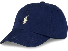 (取寄) ラルフローレン キッズ ボーイズ コットン チノ ベースボール キャップ (ビッグ キッズ) Polo Ralph Lauren Kids boys Cotton Chino Baseball Cap (Big Kids) Newport Navy