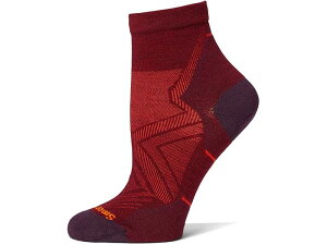 (���) �X�}�[�g�E�[�� ���f�B�[�X ���� �[�� �N�b�V���� �A���N�� �\�b�N�X Smartwool women Run Zero Cushion Ankle Socks Tibetan Red