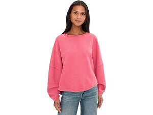 (���) �t���[�s�[�v�� ���f�B�[�X �g�[�^�� �G�N���v�X �e�B�[ Free People women Total Eclipse Tee Hibiscus Pop