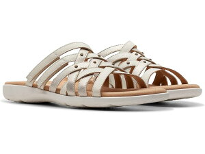 (���) �N���[�N�X ���f�B�[�X �G���U�x�� ���I Clarks women Elizabelle Rio Off-White Multi Leather