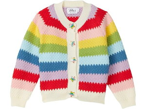 (���) �K�[���Y ���C���{�[ �u���C�g �j�b�g �J�[�f�B�K�� (�g�h���[/���g�� �L�b�h/�r�b�O �L�b�h) Lola and The Boys girls Rainbow Bright Knit Cardigan (Toddler/Little Kid/Big Kid) Multicolor