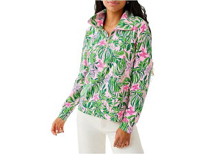 (���) �����[ �s�����b�c�@�[ ���f�B�[�X �G���[�j Upf 50+ �v���I�[�o�[ Lilly Pulitzer women Eleni Upf 50+ Pullover Conch Shell Pink