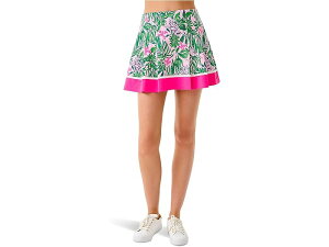 (���) �����[ �s�����b�c�@�[ ���f�B�[�X �n�C���C�Y �X�R�[�g Upf Lilly Pulitzer women Cilia High-Rise Skort Upf Conch Shell Pink