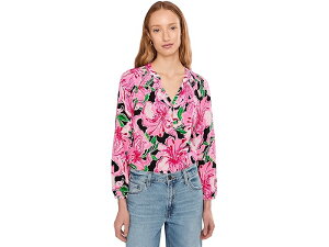 (���) �����[ �s�����b�c�@�[ ���f�B�[�X �G���U �g�b�v Lilly Pulitzer women Elsa Top Onyx