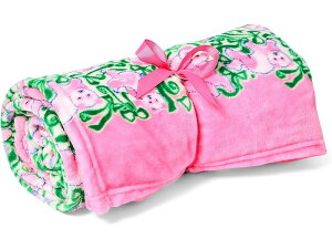 (���) �����[ �s�����b�c�@�[ ���f�B�[�X �p���_�C�X �u�����P�b�g Lilly Pulitzer women Paradise Blanket Pink Quartz Panda N Bows Engineered Blanket
